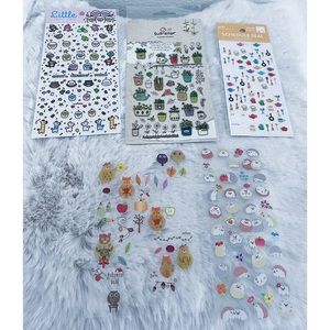 Planner / Journal Stickers x 5